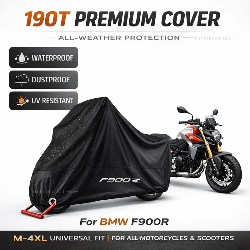 

Чехол для мотоцикла BMW F900R F900 R F 900R 2009-2020 2019 2018 2017 2016 190T, водонепроницаемый, пылезащитный, с защитой от ультрафиолета, всесезонный