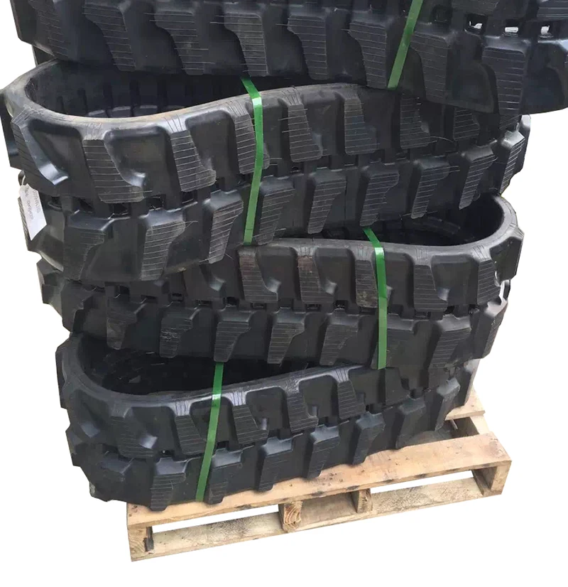 Excavator Rubber Track Assembly Rubber Track 300x52.5x 80 Size Chassis Parts Fast Delivery