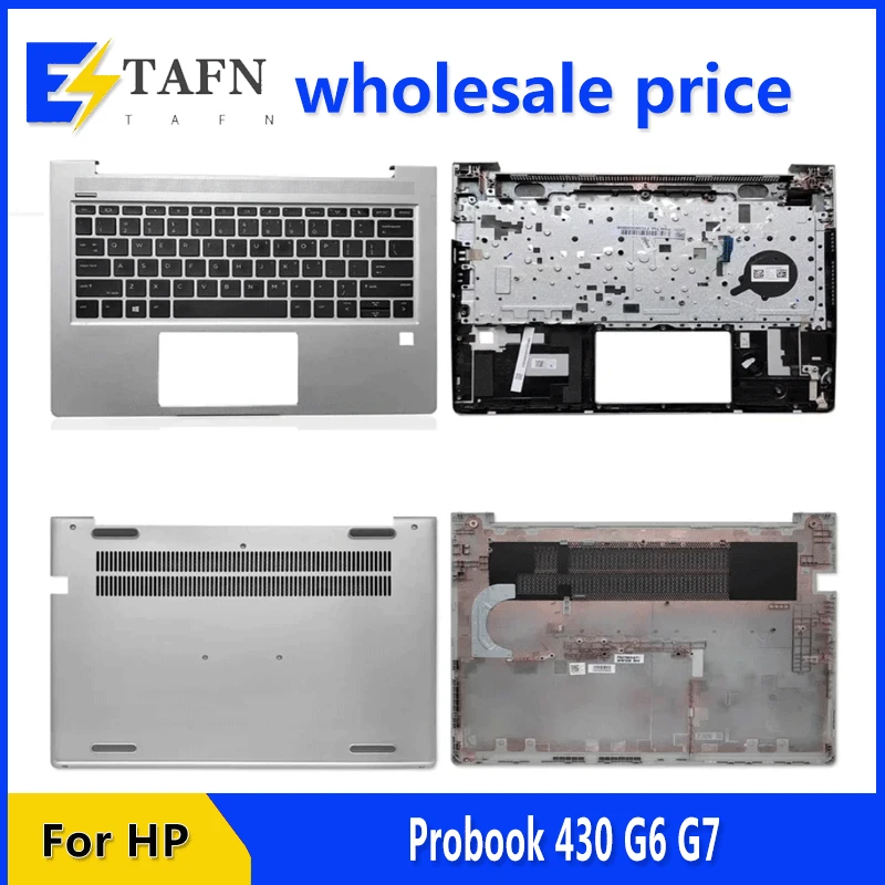 

New For HP Probook 430 G6 G7 ZHAN66 13 G2 Laptop LCD Back Cover Front Bezel Upper Palmrest Bottom Base Case Keyboard Hinges