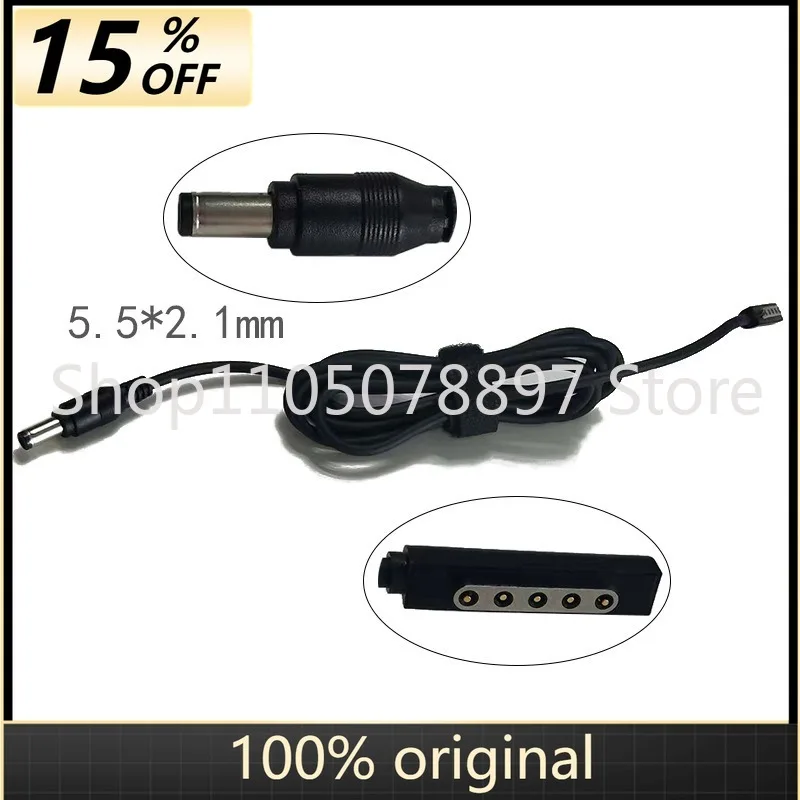 Cable de alimentación CC para Microsoft con conector de 5,5 x 2,1 mm, compatible con Microsoft Surface RT RT2 Pro
