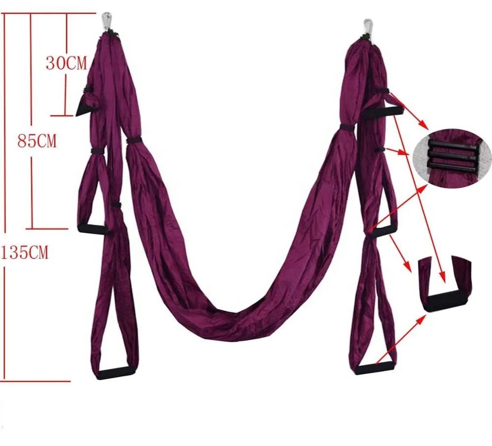 Anti-gravity Suspension Yoga Swing/Yoga Inversion Swing Sling/Aerial Yoga Swing Hammock