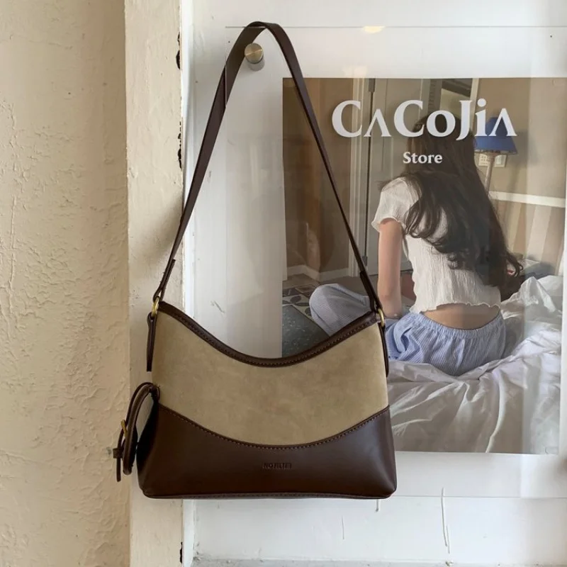 

Высококачественная женская большая сумка из воловьей кожи, многослойная, мягкая, на каждый день, современный вид ​