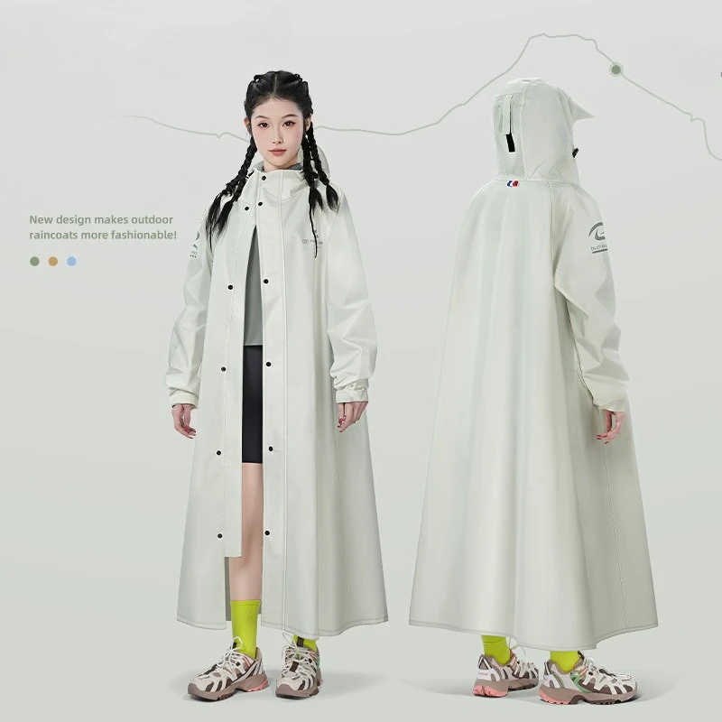 

Electric Vehicle Poncho Adult Raincoat Thicken Oxford Outdoor Travel Climbing Waterproof Rain Gear Motorcycle One Piece Raincoat