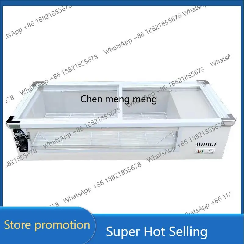 

Desktop refrigerated display cabinet Fresh-keeping refrigerated freezer Horizontal barbecue display cabinet Mobile stall A61