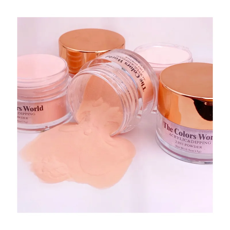 Kits de decoración de uñas con logotipo personalizado, juego profesional de polvo acrílico y líquido acrílico profesional para extensión de uñas acrílicas