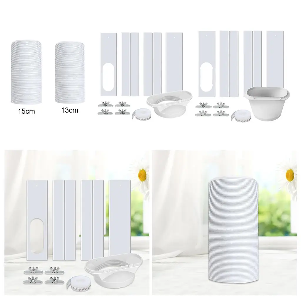 

Air Conditioner Window Kit with Coupler Adjustable, Professional Accessories, Durable Premium