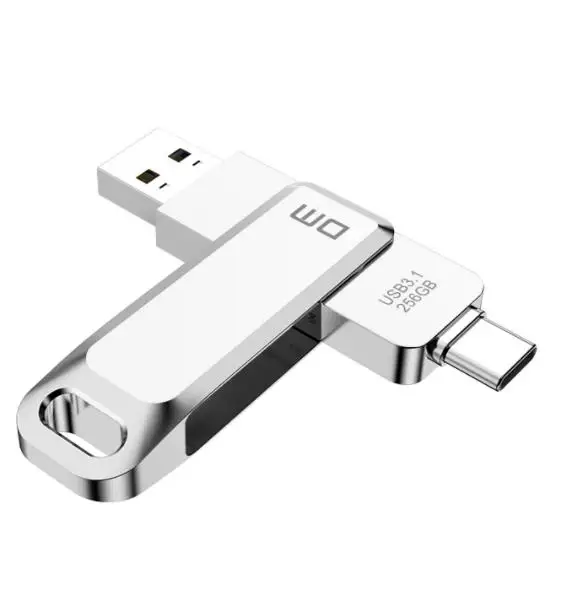 DM USB C Type C USB3.0 flash drive PD168 128GB 256GB 512GB for Andriod Box Smart TV Phone media player