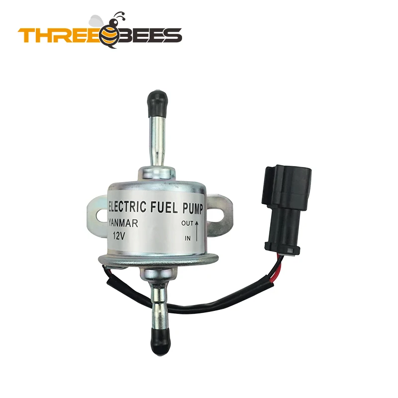 

12V 24V External Electronic Pump EP-015 White Plug Fuel Pump Assembly