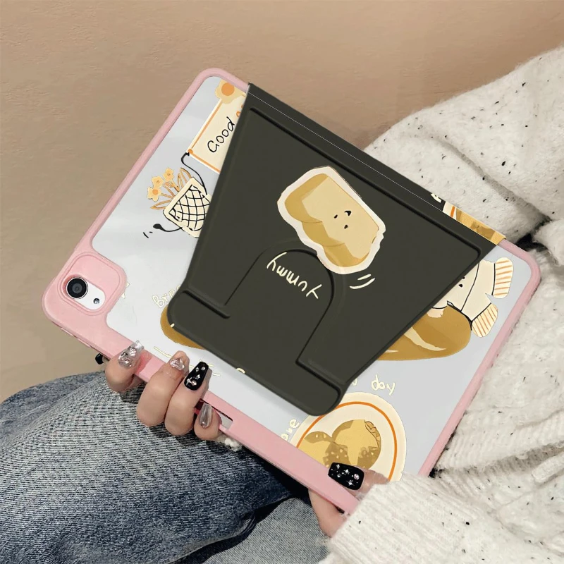 Funda plegable Donut Puppy para IPad 10,2 8a 9a generación Ipad 2017 2018 9,7 pulgadas Ipad Mini6 8,3 Pro 11 2.a 3.a 4a cubierta de rotación