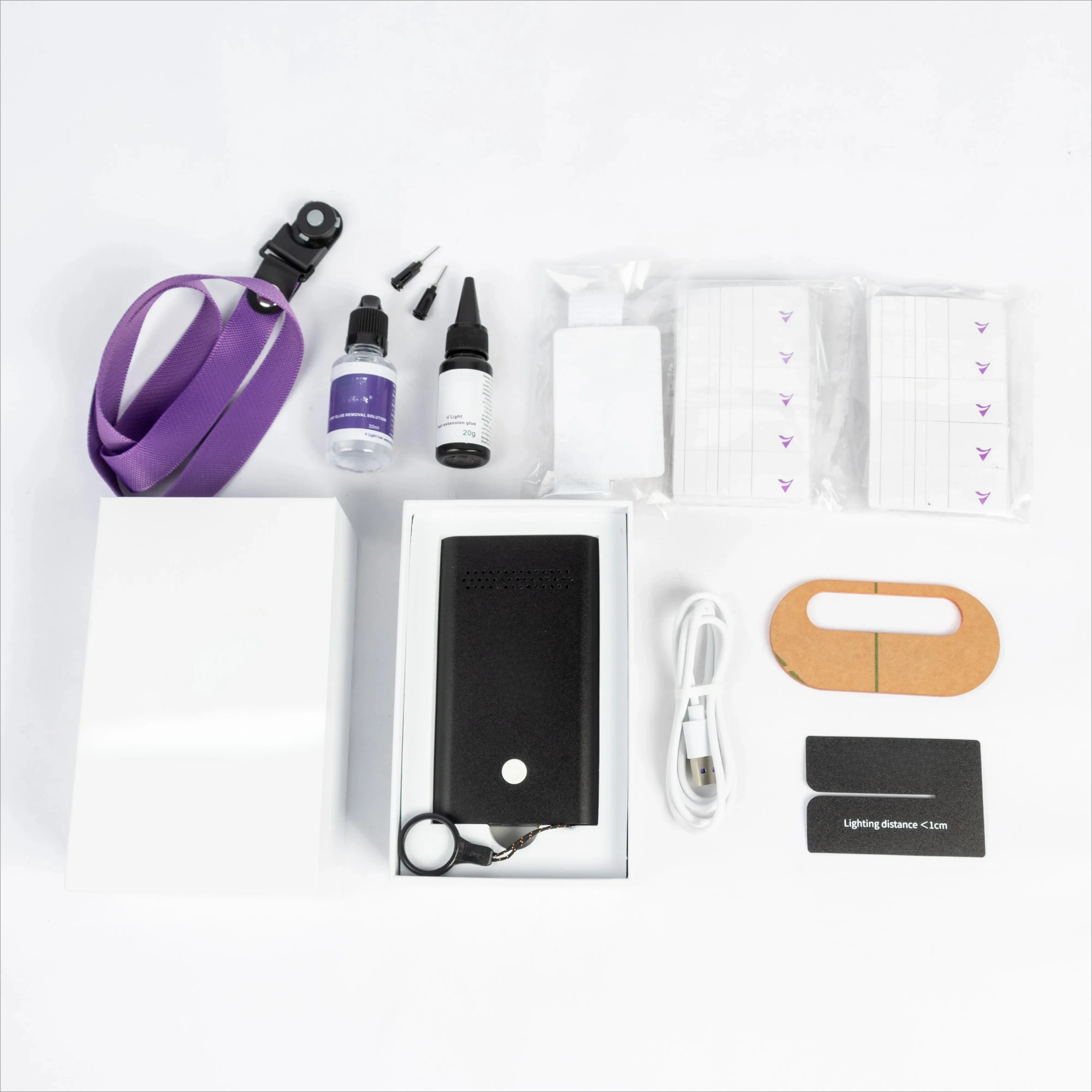 Hot Selling V Light Machine For Brazilian Hair Weft Installation Extensions Tools Equipment With Wave Curl Styles Tape Hair Type