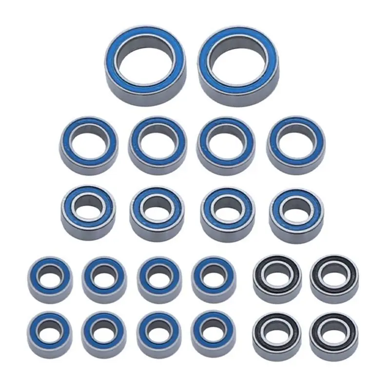 A49K-22Pcs Steel Sealed Bearing Kit 9745 For TRX4M 1/18 RC Crawler Car Upgrade Parts Accessories