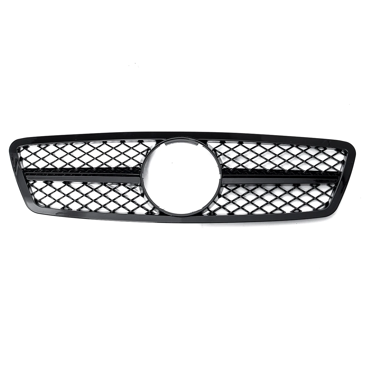 

Car Front Bumper Grille Grill Glossy Black for Mercedes-Benz C-Class W203 C280 C320 C240 C200 C63