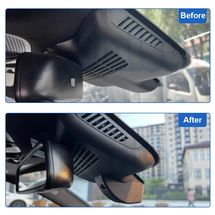 For Mercedes-Benz AMG C-Class W205 C25 C63 C300 GLC X253 C43 C63s 220d 350e 250d 220d 2015-2019 Plug and Play Dash Cam Camera 4K