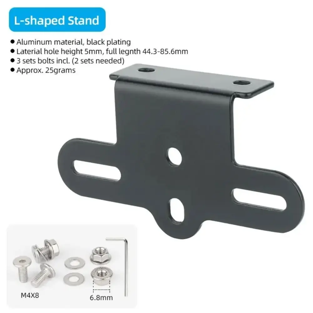 

Cycling Metal Acrylic Bicycle Rear Light Red Black Vertical Horizontal Install Bike Rack Reflector Luggage Carrier Mount Bicycle