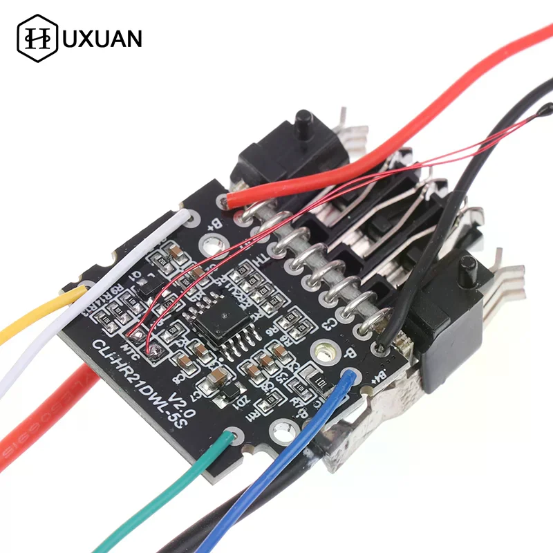 

For DCB200 20V Power Tool Plastic Shell Protection Board Li-Ion Battery PCB Charging Protection Circuit Board For 21700