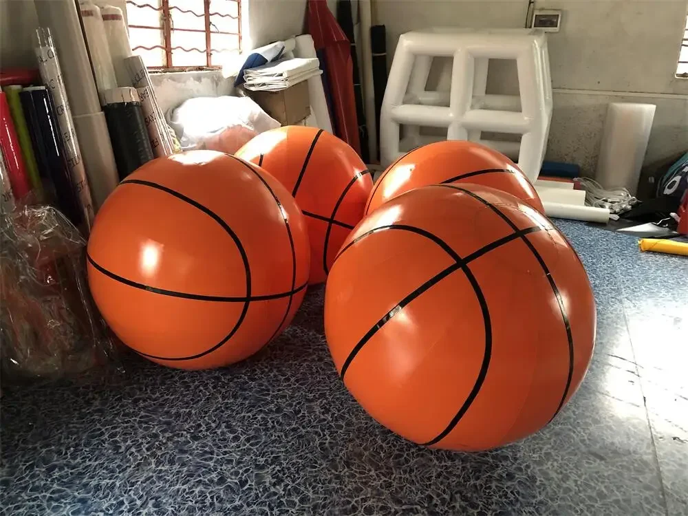 Selling giant inflatable basketballs, pvc inflatable basketballs, inflatable basketball games.