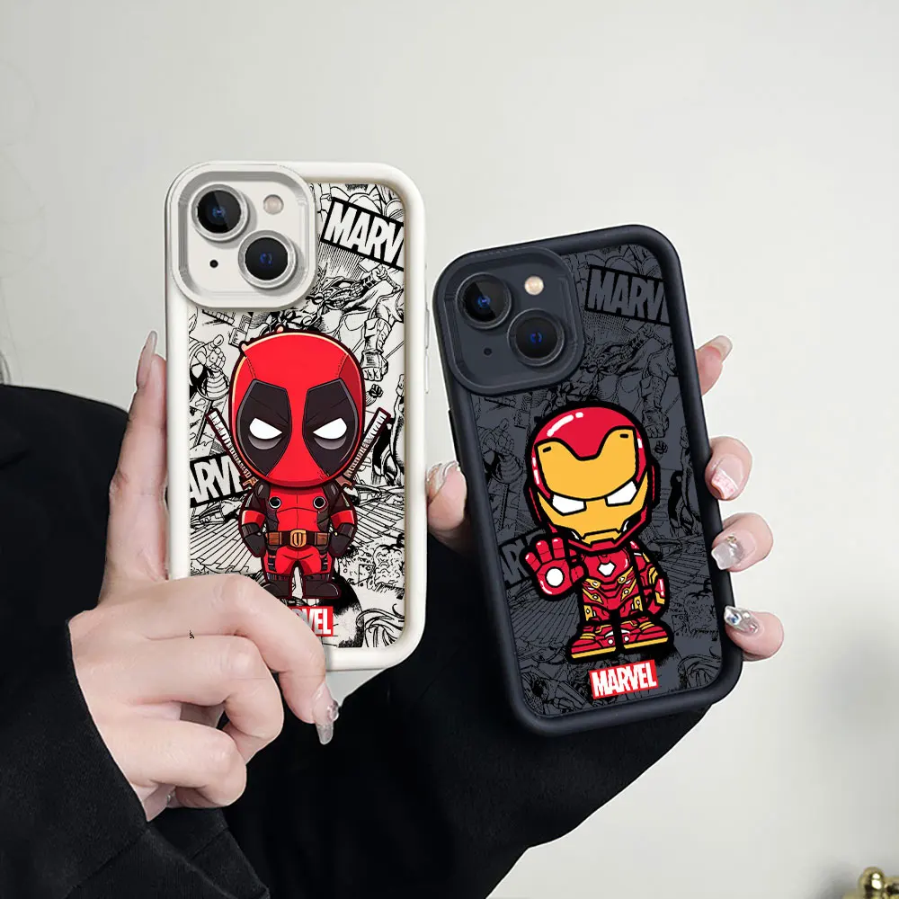 Marvel Deadpool Iron Man Venom Case For Samsung Galaxy A05S A05 A15 A14 A13 A12 A11 A22 A20 M54 M22 M12 A04S A04E A04 A03S Cover