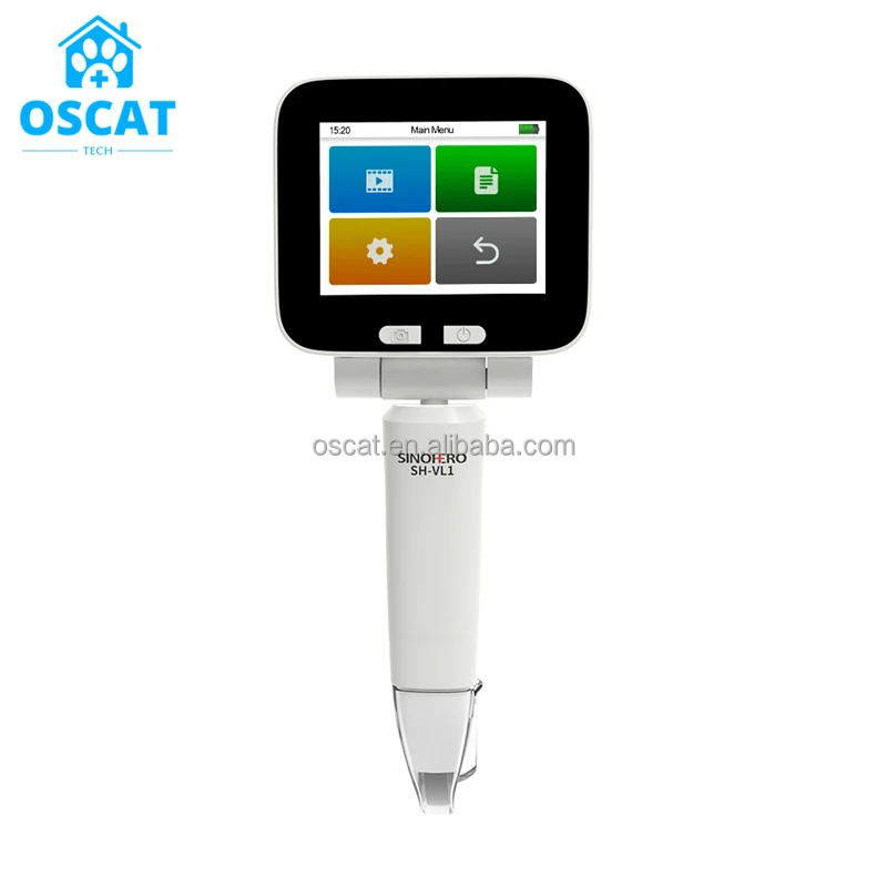 OSCAT Veterinary Equipment Medical Equipment Otorhinolaryngology Portable Video Laryngoscope Set High Resolution