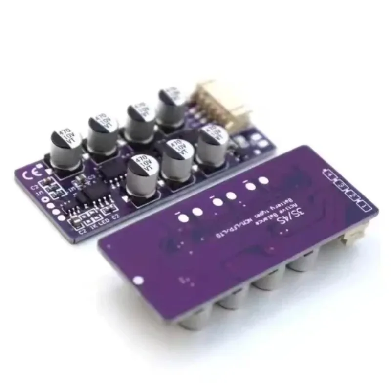 High Current Capacitive Active Balance Board for 18650 Lipo  Pack Repair