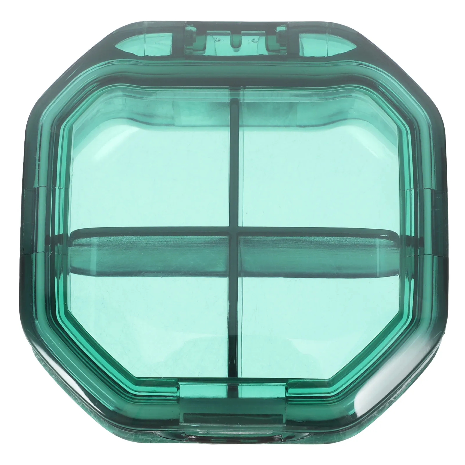 Medication Reminder Organizer Keychain Pill Holder Mini Large Automatic Dispenser