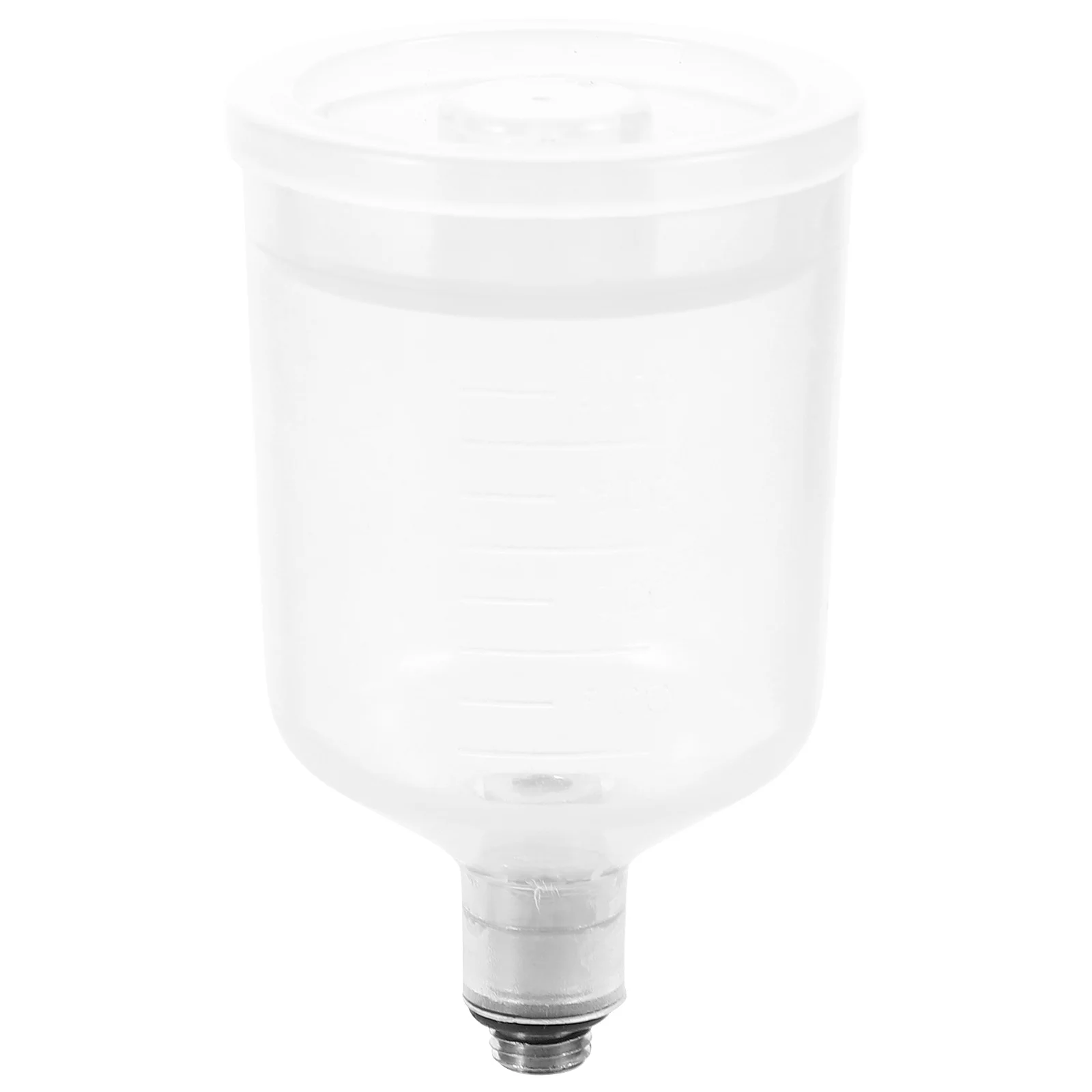 كوب رش البخاخة الدقيق، حاوية صبغات بلاستيكية شفافة قابلة للفصل، قابلة لإعادة الاستخدام وقابلة لإعادة الملء للرسم الاحترافي منخفضة النفايات