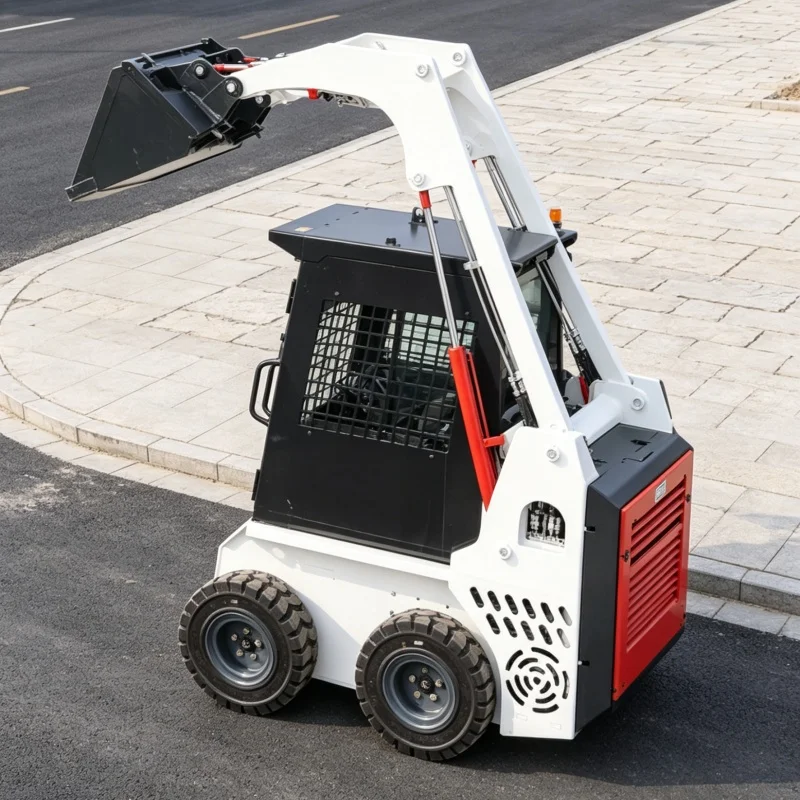 

Customized Mini Skid Steer Shovel, Skid Steer Carrier, Skid Steer Loader, Mini Construction Loading Machinery