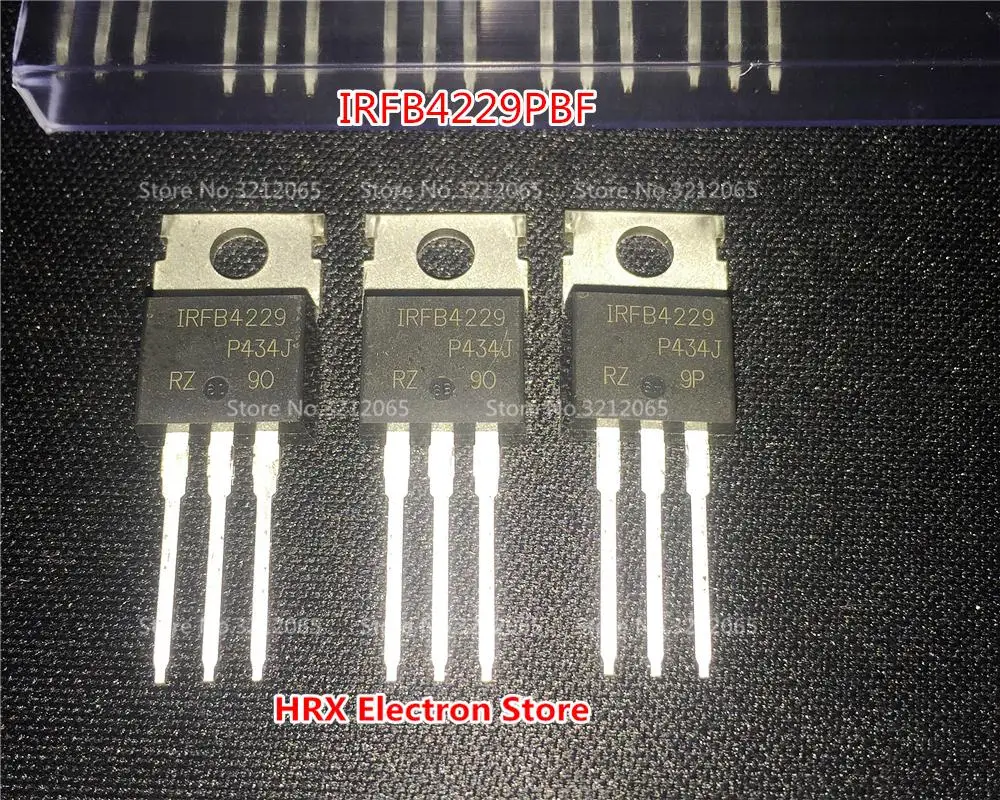 New Original Import IRFB4229PBF IRFB4229 MOSFET 250V 46A TO-220 10PCS/LOT