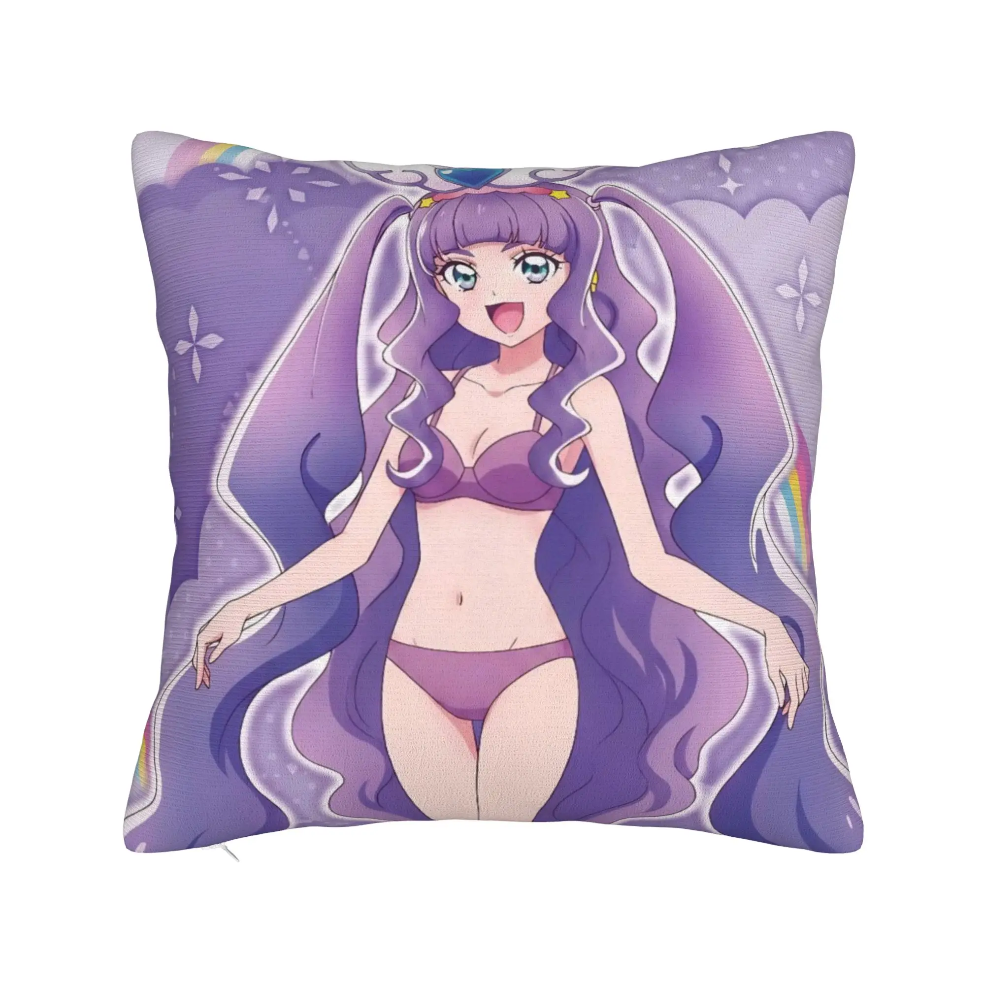 Soaring Sky Pretty Cure Pillow Covers Merch Soft Cushion Cover Decor  Throw Pillow Case Cover Sofa Multi Size