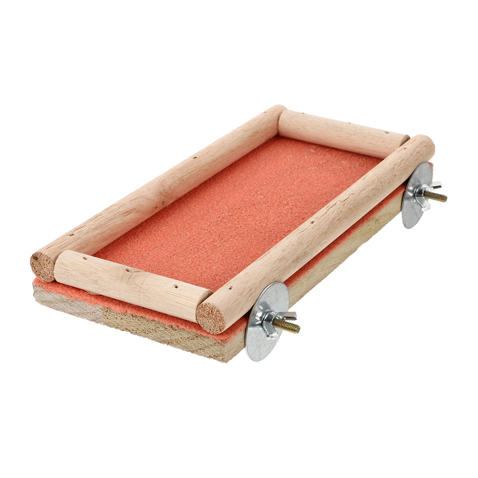 

Premium Bird Claw Grinding Board Durable Jumping Play Board Cage Dental Care Exercise Spot Pet Birds Gift Squirrel