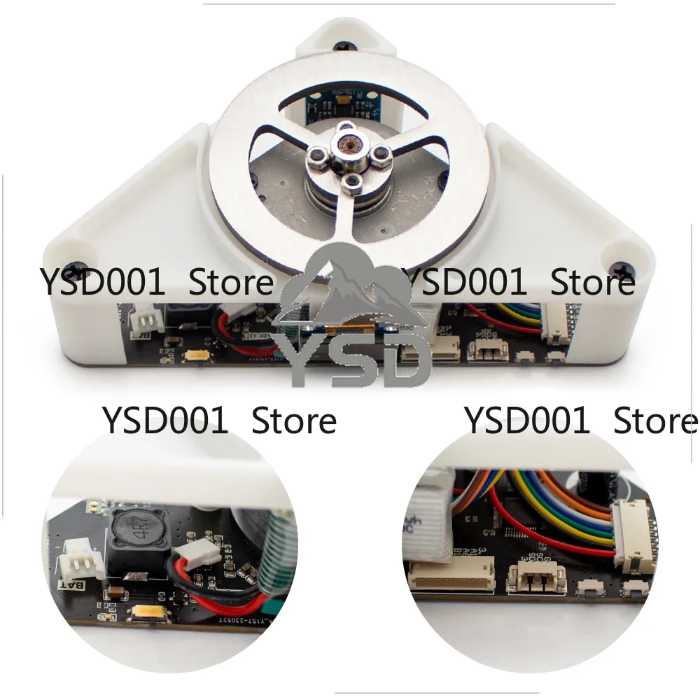 Inertia Wheel Self-Balancing Triangular Prism | STM32 PID Control Cubli Robot | MicroUSB Charging