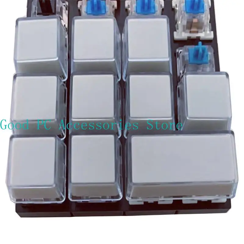 R53C ABS Doppelschicht abnehmbarer Schlüsselkaps Ersatz für mechanische Tastatur 10Keys – Detail 10
