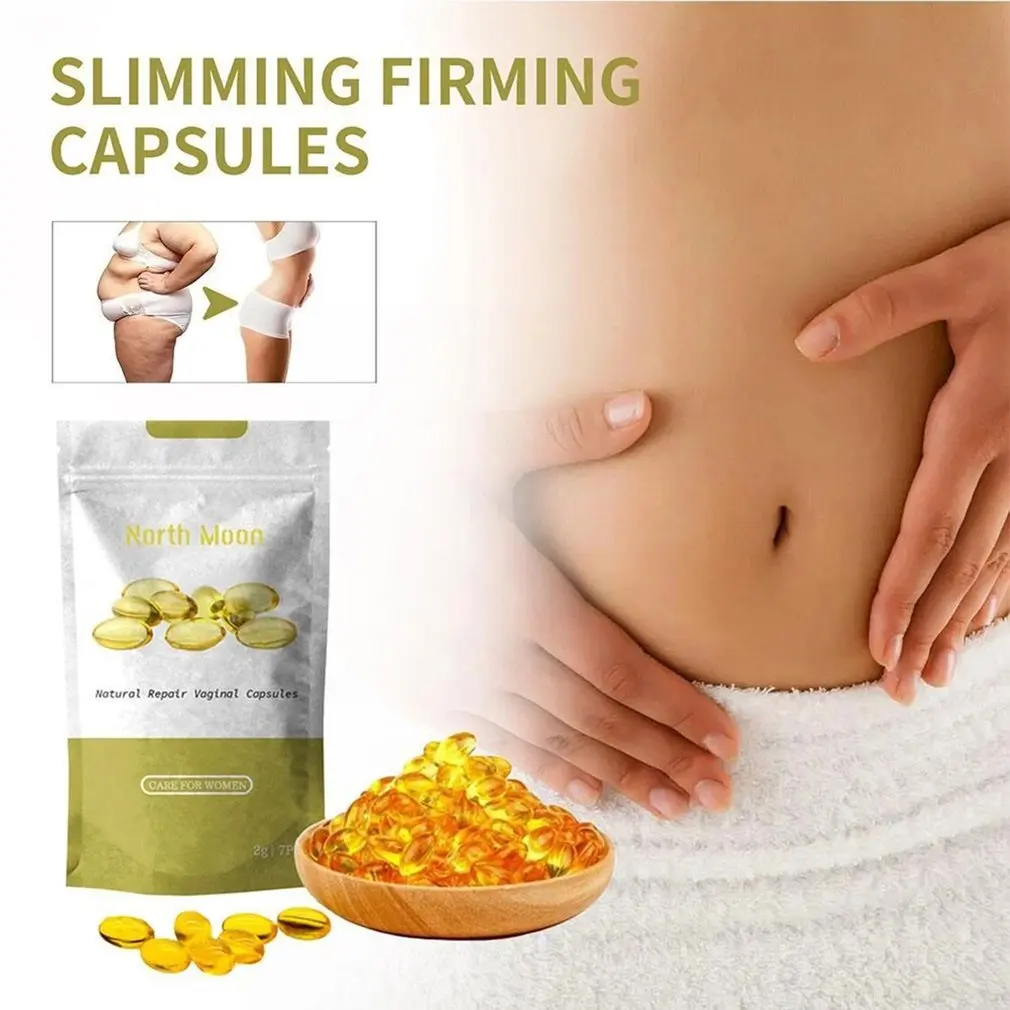 7Day/4week Anti-itch Detox Slimming Capsules Instant Itching Stopper Body Shaping Capsule Firming Repair Arms Belly Female Care