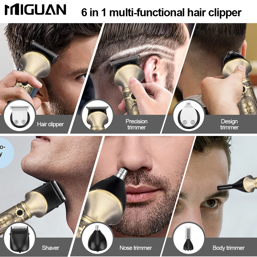 เครื่องตัดผมและชุดเครื่องเล็มห - Men'S Grooming Shaver บทวิจารณ์และราคา