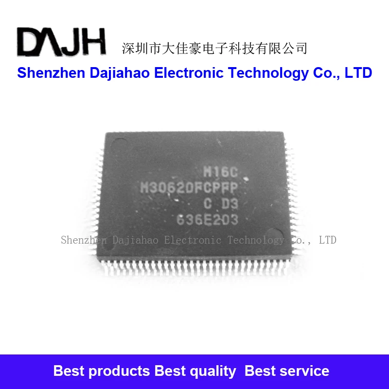 1pcs/lot M30620FCPFP  IC MCU 16BIT 128KB FLASH 100QFP ic chips in stock