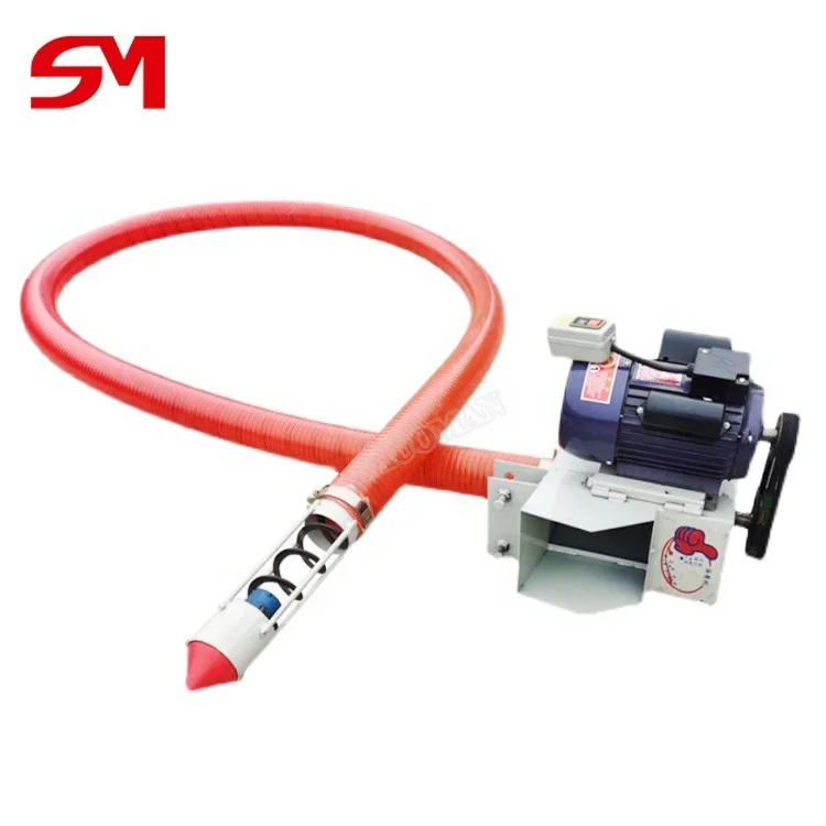 Transportador de tornillo Flexible automático, moderno y avanzado