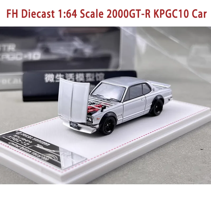 

FH Diecast 1:64 Scale 2000GT-R KPGC10 Alloy Car Model Collection Souvenir Static Display Ornaments Boy Holiday Gift