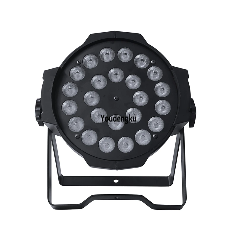 

2 pieces Indoor LED wash parcan 24x10W RGBW 4in1 led par 64 can stage light