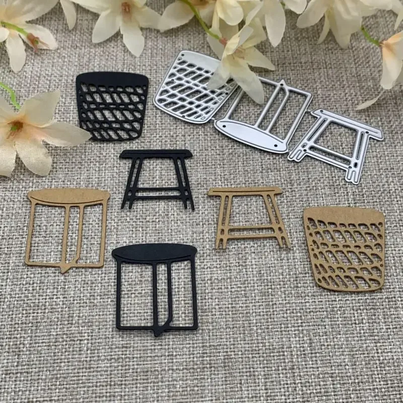 Basket table stool vase Metal Cutting Dies Stencils For DIY Scrapbooking Decorative Embossing Handcraft Die Cutting Template