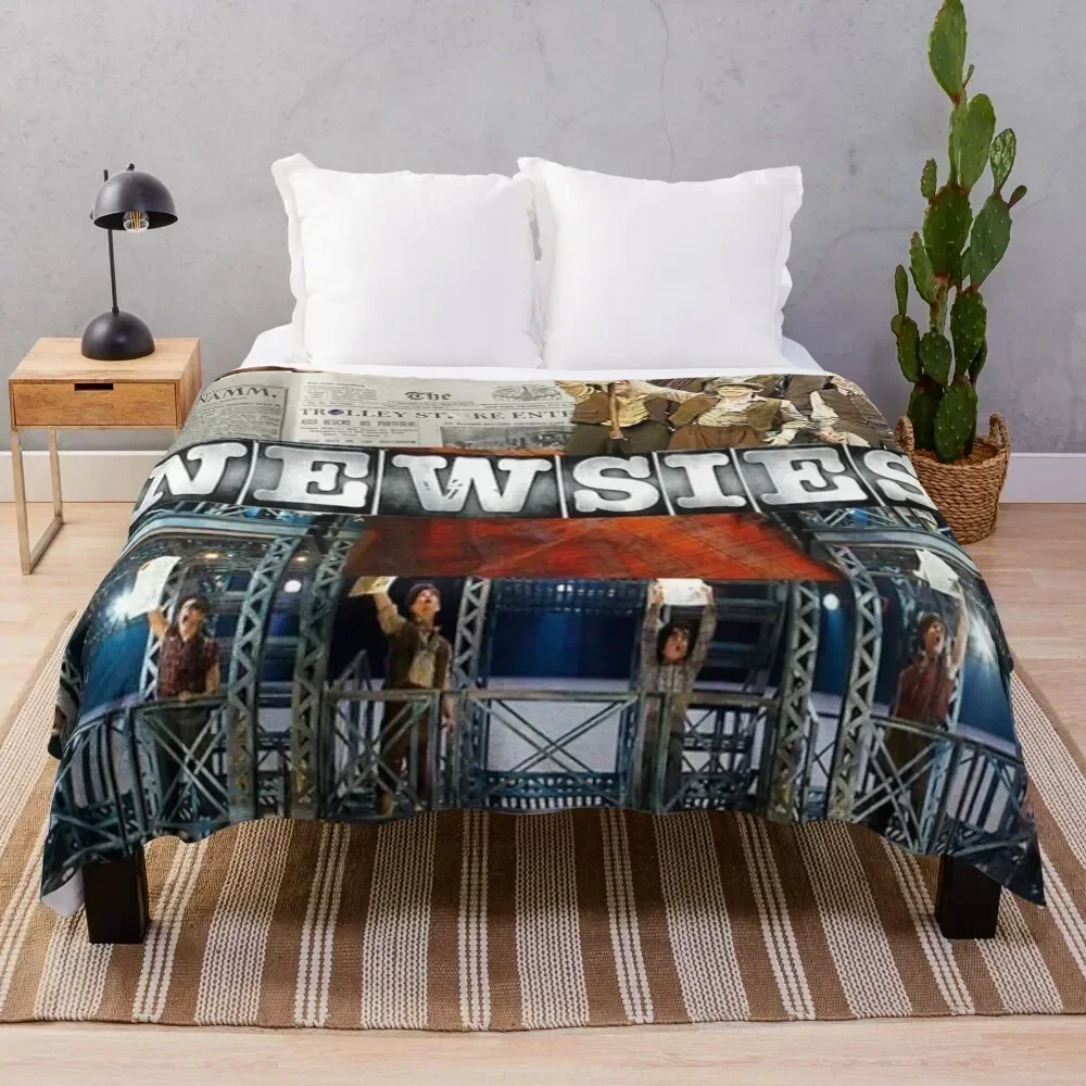 

Newsie Throw Blanket Warm Comfortable Blanket for Office Napping