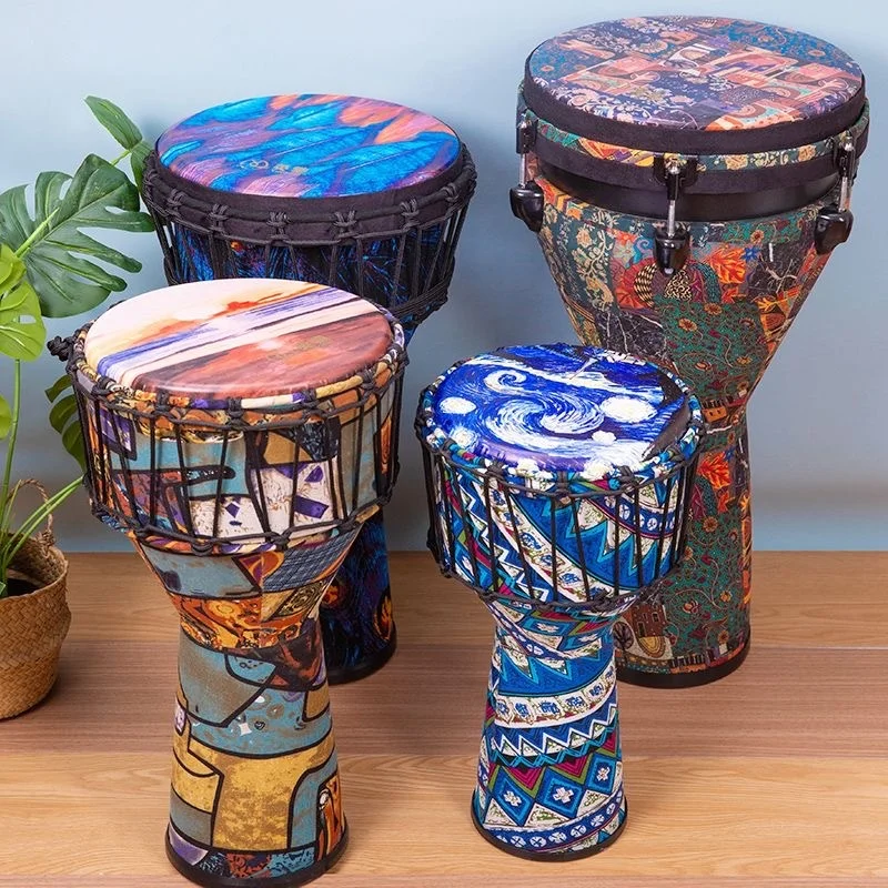 

Wholesale children's beginner 8.5 inch Djembe drums African drum