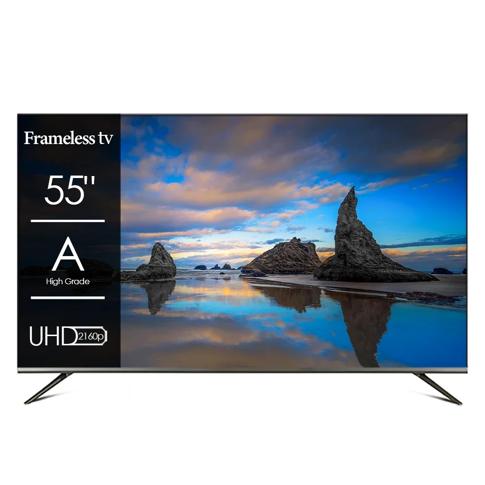 【Hot】55inch Android WebOs Smart TV Television 55 65 75 85 Inch Full Screen 4K UHD LED TV