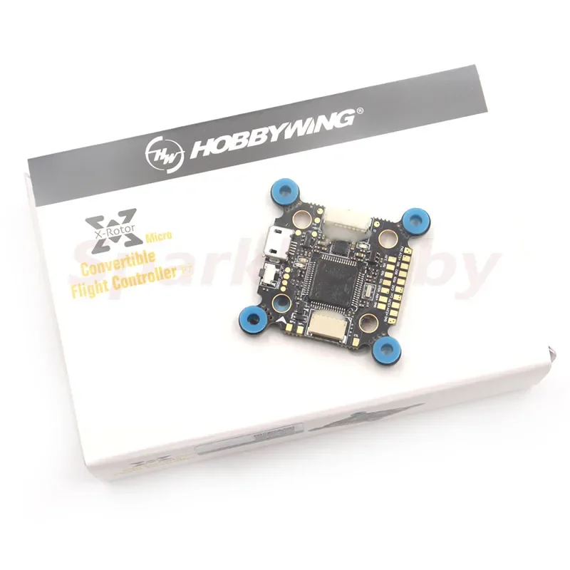 HobbyWing-xrooter G2 F7 متحكم طيران قابل للتحويل ، F7 45A 65A ، 4in 1 ، 5V ، BEC DShot لطائرة سباق FPV رباعية المراوح ، جديد