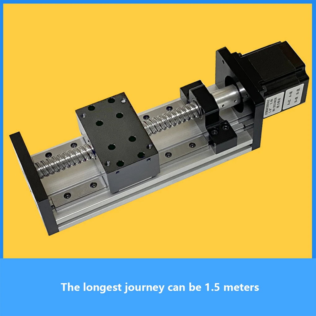 

Universal Aluminum Alloy Slide Stage Actuator Ball Screw Rail Replacement Motor Linear Guide Rails Motion Table