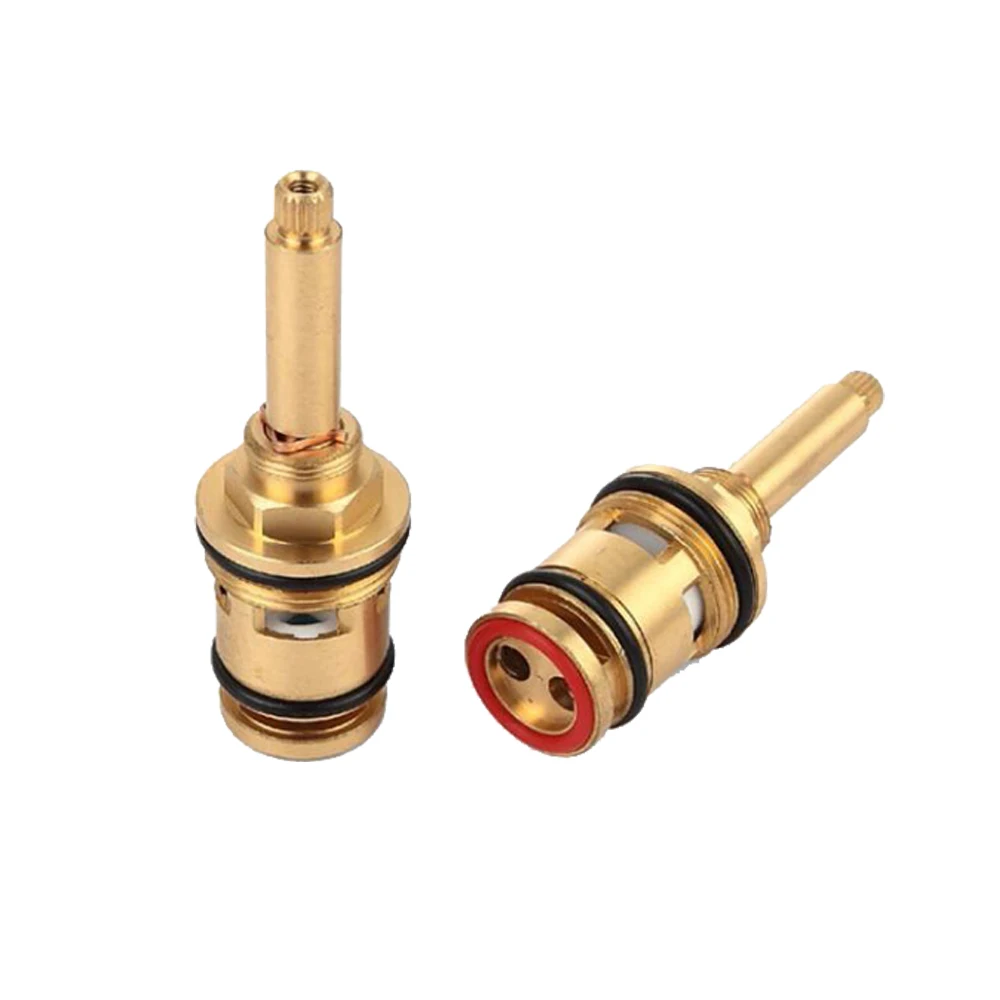 Shower Cartridge Universal Replacement Tap Valve Brass Ceramic Cartridge Diverter Water Switch For Bathroom System Mixer Install