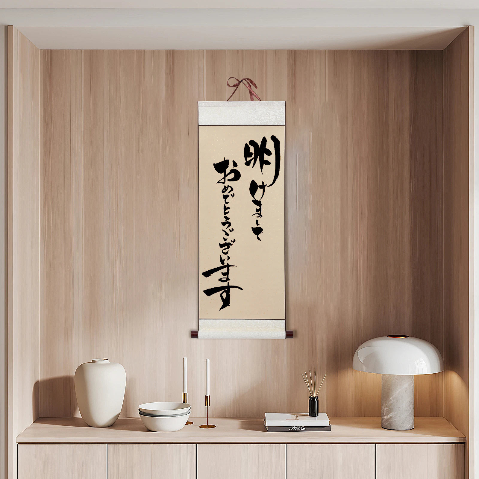 Papel de Pergamino Chino en Blanco para Pintura, Rollo de Arroz para Montaje, Escritura y Sumi, con Marco para Colgar