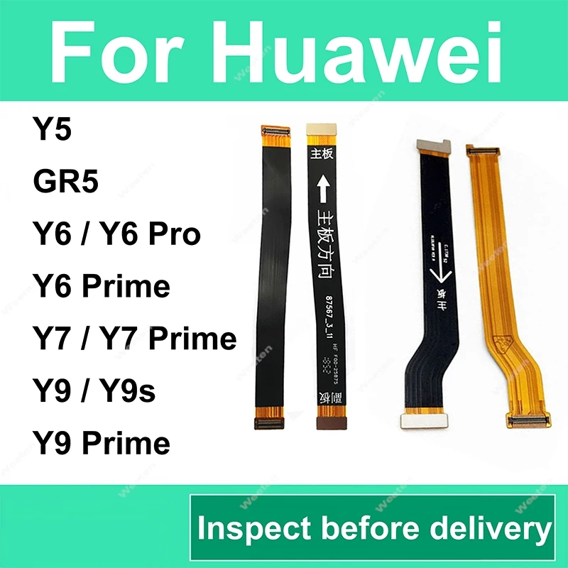 

Для Huawei Y5 Y6 Y7 Y9 Prime Pro 2017 2018 2019 GR5 2017: Гибкий шлейф материнской платы / LCD-кабель для ремонта