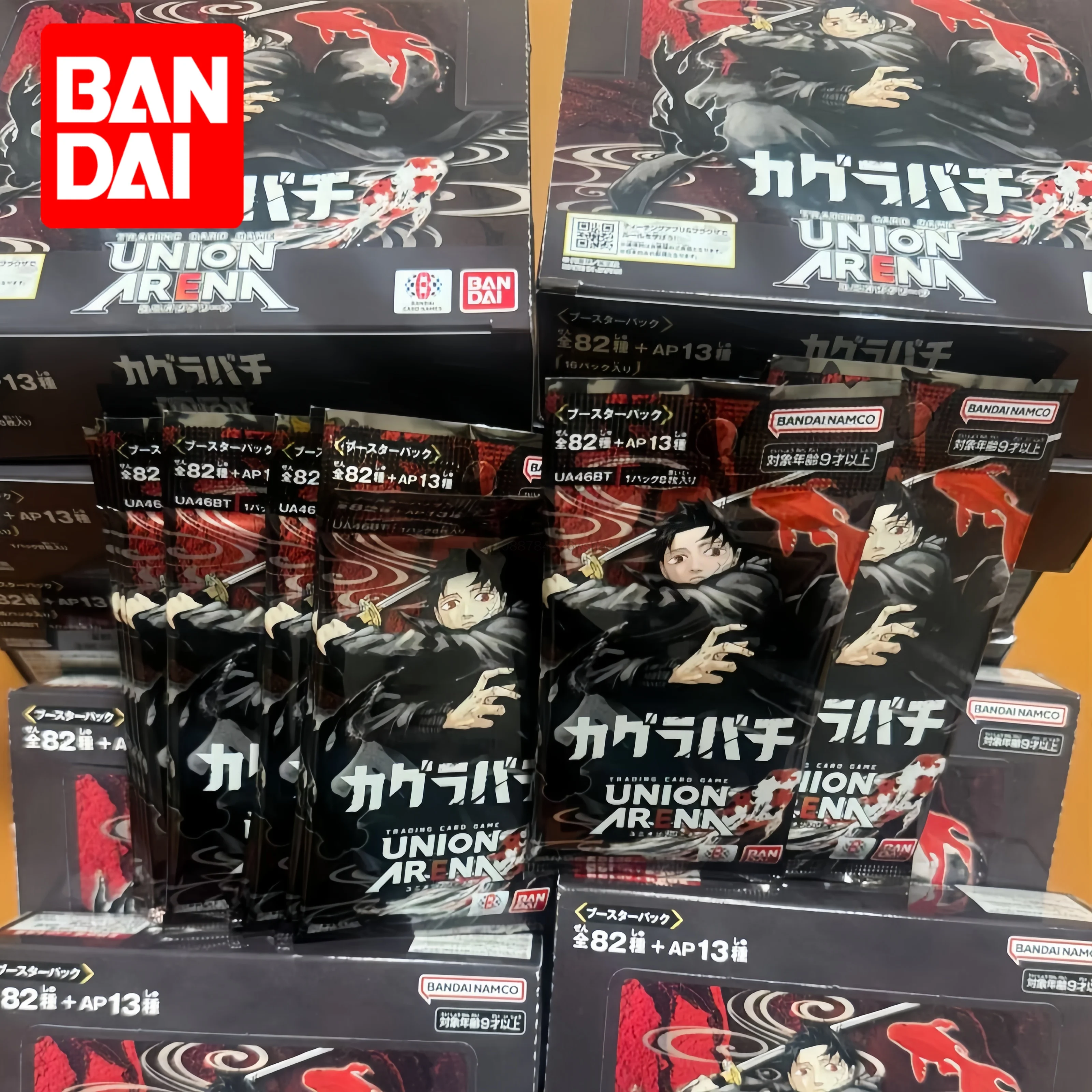 Genuine Japanese Ua Card Bandai Tokyo Ghoul Card Union Arena Kagurabachi Booster Pack Original Box Fans Card Collection Gifts