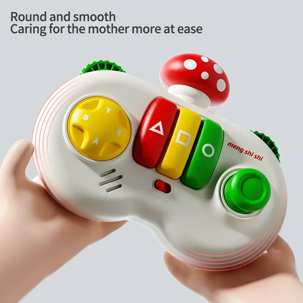 Montessori Baby Pilz Beschäftigt Maschine Brettspiel Griff Lichter Musik Lied Multi-funktion Bildung Kinder Spielzeug Jungen Mädchen Geschenke