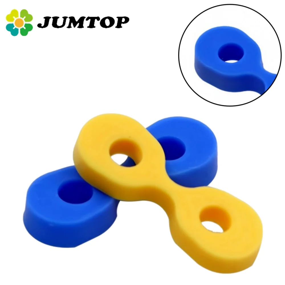 Dental Super Elastic Rubber Wedges - Matrix Fixation Dam in 2 Sizes (2.0/2.5mm) for Secure Interdental Adaptation in Composite