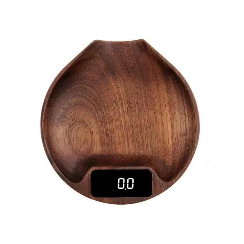 

100G/0.1g Wooden Electronic Tea Coffee Scale Kitchen Bar Scale Kitchen Food Digital Scale